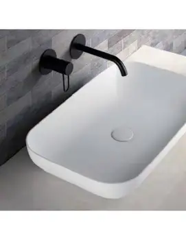 

FAUCET BASIN RECESSED MILOS BLACK