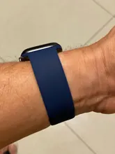 Solo bucle para reloj Apple Watch banda 44mm 40mm iWatch banda 38mm 42mm correa elástica pulsera de silicona Apple watch serie 5/4/3/SE/6/Correa