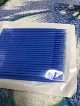 Extensiones de pestañas Micro desechables, duraderas, aplicadores individuales de belleza, herramientas para quitar pestañas, 50/100 unids/bolsa