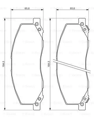 Колодки дисковые передние Opel Insignia 2.0CDTi 160HP/2.0Turbo 0