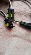 Juego de conectores eléctricos para coche y motocicleta, 1 AMP, 1P, 2P, 3P, 4P, 5P, 6P, impermeables, macho, hembra, con arnés de Cable