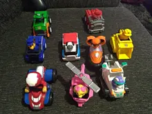 Figuras de acción de la Patrulla Canina, coche de rescate, modelo de figuras de acción, Chase, Ryder, chico