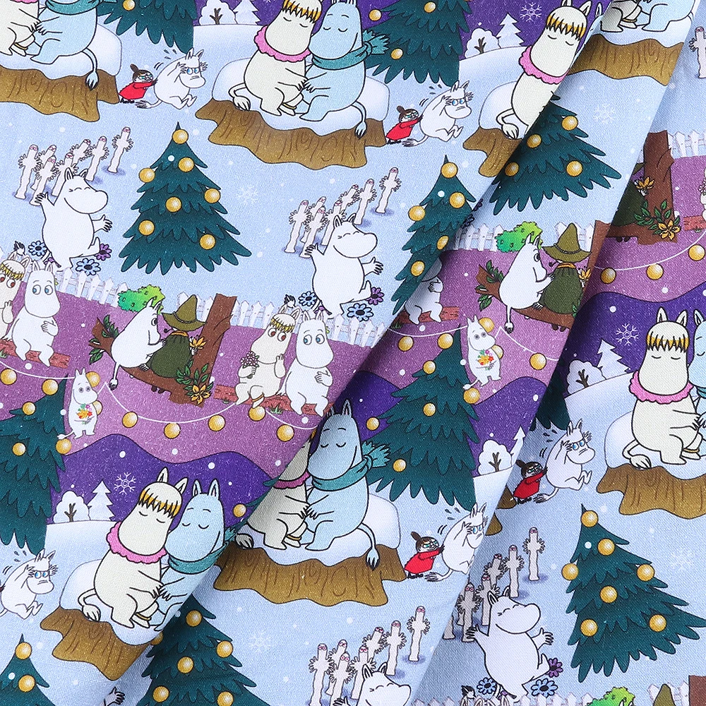 Cartoon-100-Pure-Cotton-Material-Patchwork-Sewing-Quilting-Fabrics-Quilt-Needlework-DIY-Cloth.jpg Rajzfilm 100% Tiszta Pamut Anyag Patchwork Varrás Foltvarrás Szövet Paplan Kézimunka Barkácskendő - Image 2