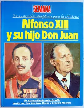 

Alfonso XIII and his are Don Juan - Jose Montero Alonso and Eugenia Montero