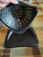 Lámpara de uñas LED UV de 120W, secador de uñas de secado rápido, para manicura y pedicura, Salón Profesional de manicura, 57 LED