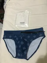 Bañador Sexy de tiro bajo para hombre, traje de baño de marca con cuerda, bañadores cortos de playa, con amarre triangular para surfear