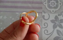 XIYANIKE de Plata de Ley 925 abierto de oro anillos para las mujeres Irregular calado geométrico de la fiesta de cumpleaños de accesorios, regalos, joyería