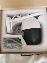 Cámara IP wifi para exteriores, videocámara PTZ de 3MP con zum digital x4, videovigilancia de seguridad inalámbrica a todo color, H.265, P2P, voz y audio de dos vías