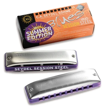 

10301f _ s session steel Summer Edition F harmonica, Seydel Sohne