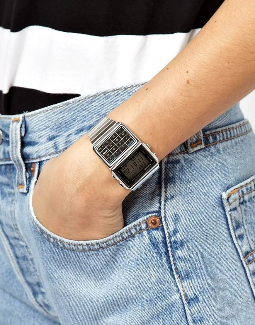 Casio DBC-611-1DF Databank Calculator Watch description image 2