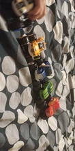 Alta calidad 6 unids/set Blaze juguetes ruso Crusher camión vehículos figura Blaze juguete regalos para los niños