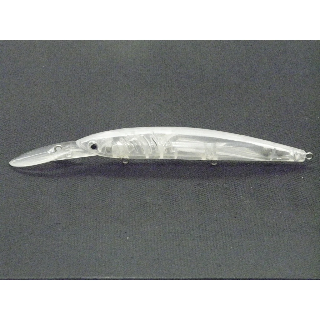 wLure 10.8cm Open Gill Design Long Slim Lure Blank Body 10 per Set with Random Eyes Fishing Unpainted UPM650 | Спорт и развлечения