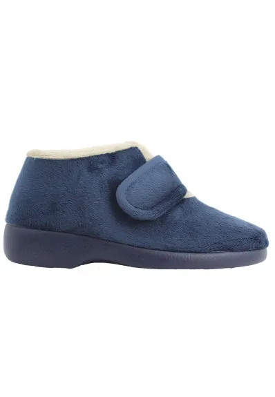 Garzón Zapatilla de Casa Marino Abotinada con Velcro|Zapatillas| -  AliExpress