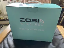 ZOSI Sistema de CCTV inalámbrico 8CH H.265 + 1080P NVR 2CH/4CH 2MP IR-CUT cámara CCTV al aire libre sistema de seguridad IP Kit de videovigilancia