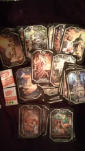 Creativo De Fin De Siecle Kipper cartas del Tarot 39 unids/set inglés completo adivinación tarjeta De juego con PDF guía fiesta juego Juguetes