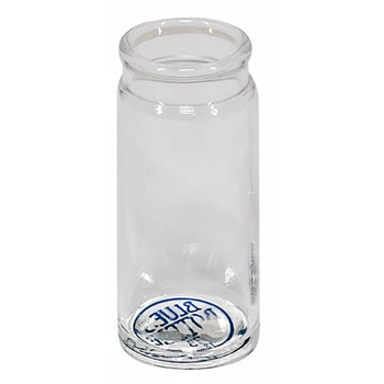 

273-dunlop blues bottle slide glass jar, large, Dunlop