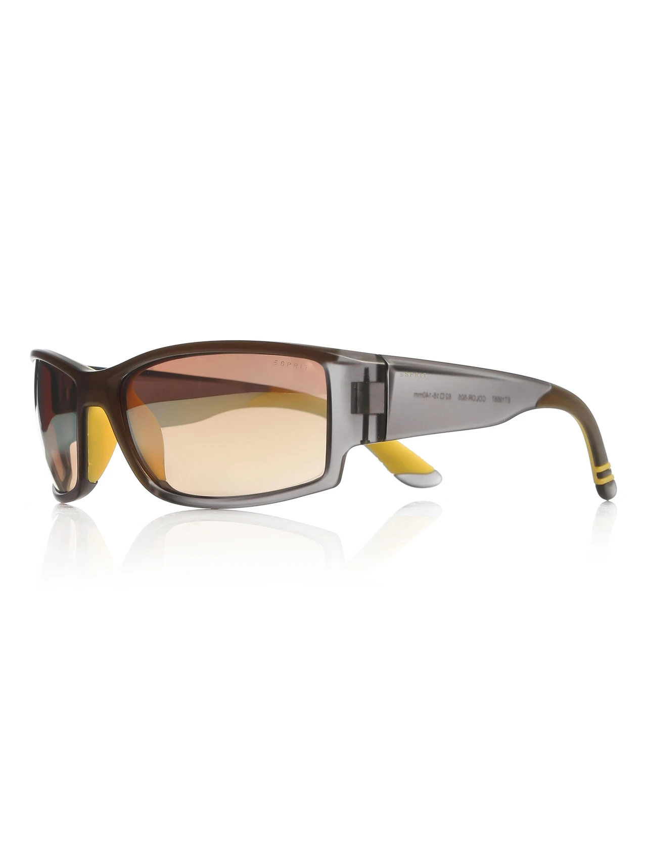 

Men's sunglasses esp 19587 505 bone smoked organic rectangle rectangular 62-18-140 esprit