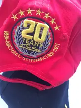 Hat Buckle Baseball-Cap Schumacher Red Snapback F1 Formula-One Black Brand Fashion Adjustable