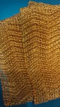 0.5-10 Meter 4 Wires Pure Copper Mesh Woven Filter Sanitary Food Grade For Distillation