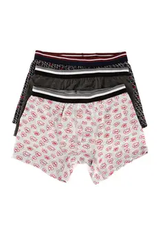 

Trendyol Male 3'lü Package Printed Boxer TMNSS20BX0002
