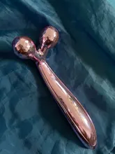 Rodillo de masaje Facial en forma de Y para eliminar arrugas, masajeador 3D para cara delgada, relajación de cuerpo completo, masajeadores giratorios 360