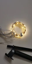 String-Lights Garlands Helloween-Decoration Fairy Leds Dimmable Solar Garden Christmas-Party