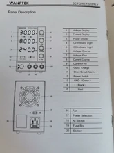 Fuente de alimentación de laboratorio DC 30V 10A, ajustable por USB, estabilizador y regulador de voltaje, fuente de alimentación conmutada