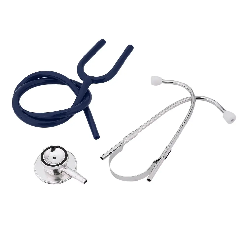 Double-sided Stethoscope Single Tube Doctors Nurse Professional Cardiology Stethoscope Aluminium Alloy Chestpiece medical device