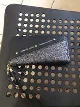 Cartera de almazuela de lentejuelas con purpurina para mujer, Cartera de monedero de cuero de PU larga para mujer y niña, regalos al por mayor, 2020