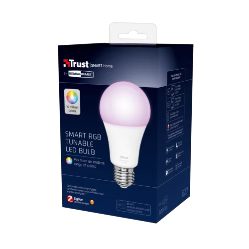 Интеллектуальная LED лампа Trust 71145 ZIGBEE RGB ZLED-RGB9 E27