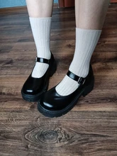 Lolita zapatos de mujer de estilo japonés Vintage suave hermana niñas tacones altos plataforma impermeable estudiante zapatos Cosplay