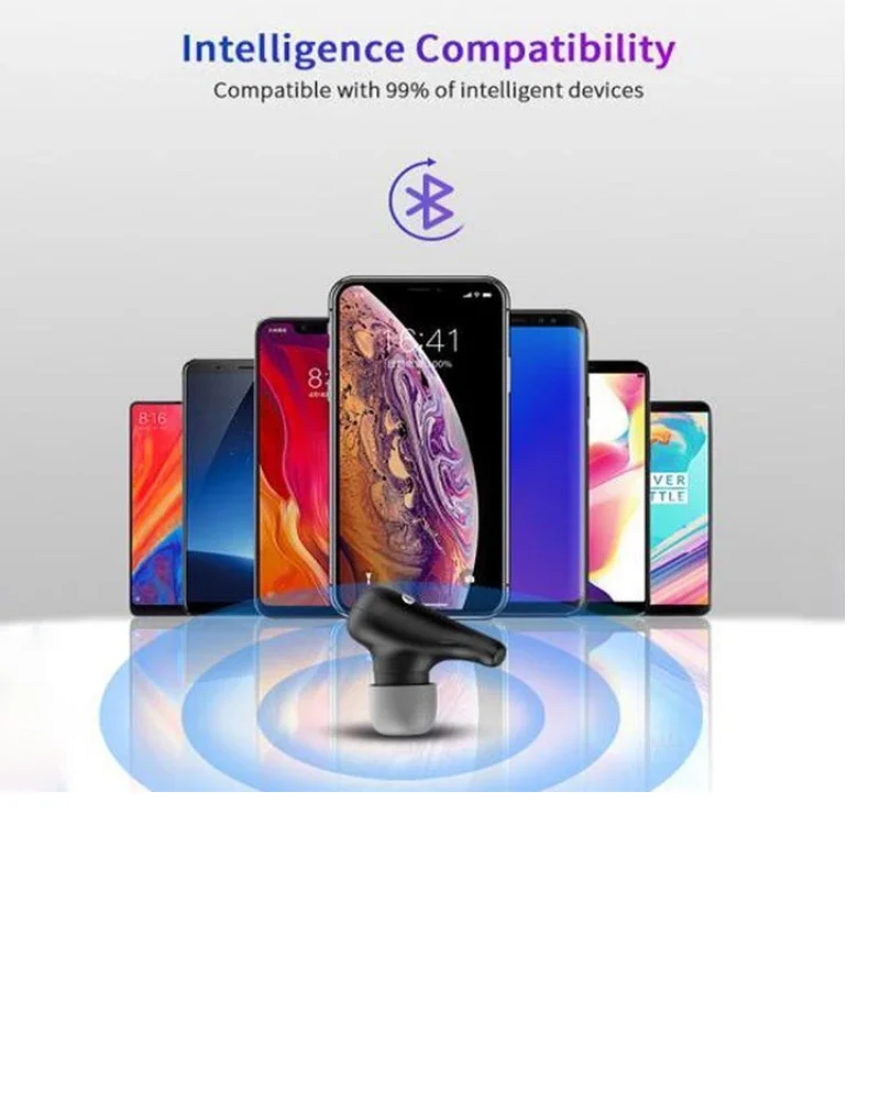 A2 TWS Bluetooth наушники беспроводные наушники мини стерео музыкальные Гарнитуры Hands-free с микрофоном зарядки
