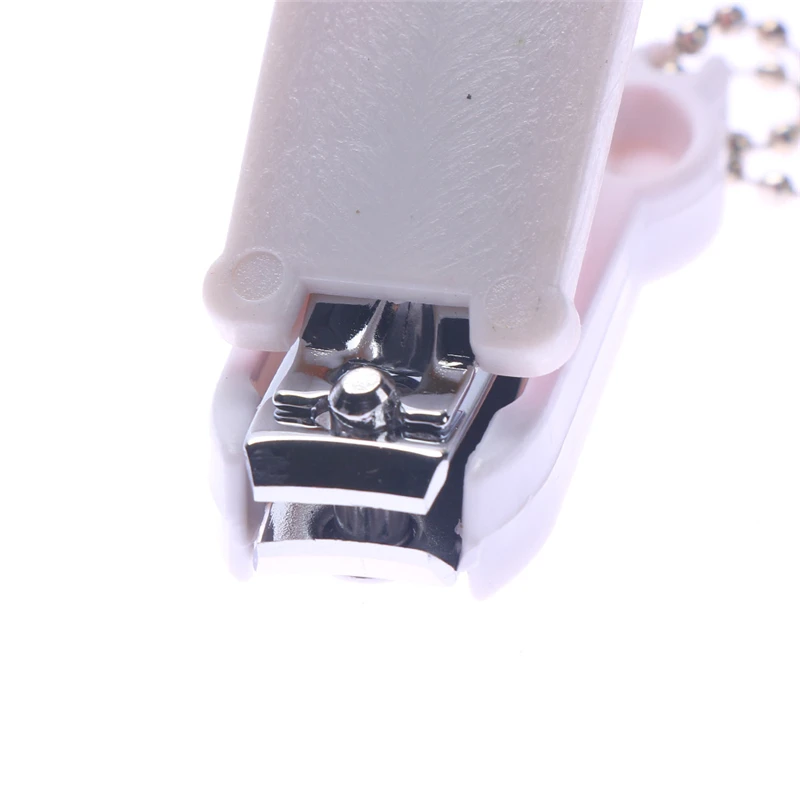 1 шт. кусачки для ногтей мини милые Детские кусачки для ногтей из нержавеющей стали кусачки для ногтей Резак Триммер с мультяшным брелком случайный цвет