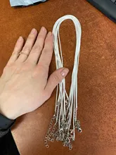 Cordón encerado de algodón, cuerda trenzada ajustable de 1,5mm y 2mm, cadena con cierre de langosta, accesorios para fabricación de joyas DIY, 10 Uds.