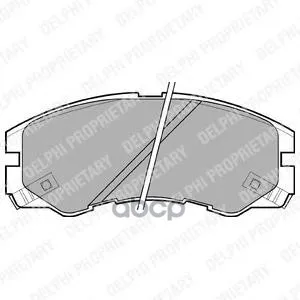 Колодки Передние Isuzu Trooper, Opel Frontera A, B Lp964 Delphi арт. LP964