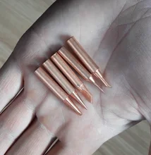 5 unids/lote cobre puro 900M-T punta para soldador soldadura libre de plomo consejos cabeza de soldadura BGA soldadura herramientas