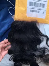 Extensiones de pelo humano Remy para mujeres negras, accesorio Invisible con cierre Frontal de malla HD, 5x5, encaje de encaje predespuntado