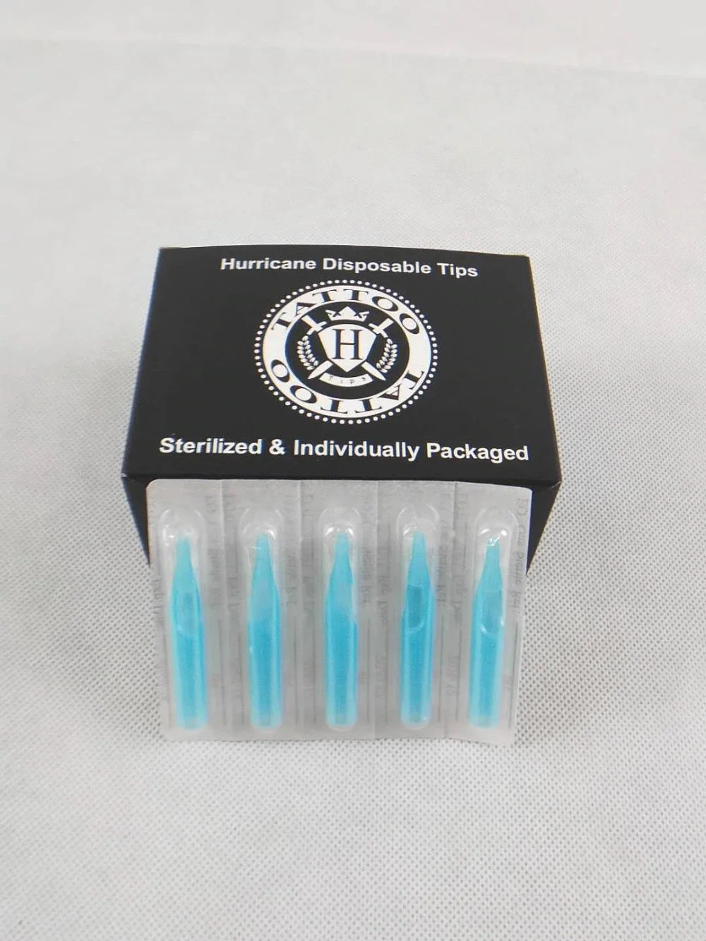 Tattoo Tip 150PCS RT Round Tip Tattoo Disposable Nozzle for beginners tattoo kits supply Hurricane tattoo needle Blue tattoo microblading needles,disposable syringe needle