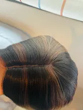 NNZES-Peluca de cabello sintético para mujeres negras, pelo largo recto de 24 y 30 pulgadas, Color marrón oscuro y Rubio, mezclado