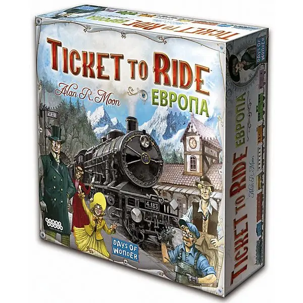 Настольная игра Hobby World Ticket to Ride: Европа, 3-е издание