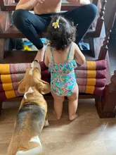 Bañador de unicornio para niñas de 1 a 7 años, traje de baño de una pieza con arcoíris, ropa de playa, 9044