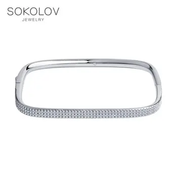 

Bracelet SOKOLOV Silver, fashion jewelry, silver, 925, women's male