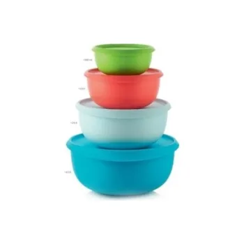 

Tupperware Clover Rainbow 4'lü Set