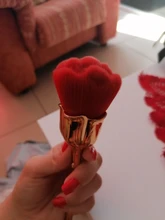 LAIKOU-cepillo de polvo para manicura rosa, brochas para colorete en polvo, Gel para uñas a la moda, accesorios de Material para uñas