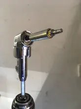 Destornillador de ángulo de extensión de broca magnética de 105 grados, vástago hexagonal de 1/4 grados, accesorios de herramientas eléctricas