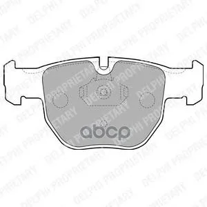 Колодки Передние Land Rover Discovery Ii, Range Rover Iii Lp1863 Delphi арт. LP1863