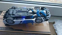 Robot de transformación en coche de radiocontrol para niños, Juguete de robot transformable en vehículo de control remoto, regalo para niños