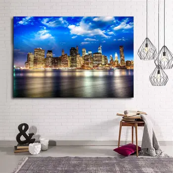 

City View Canvas Print