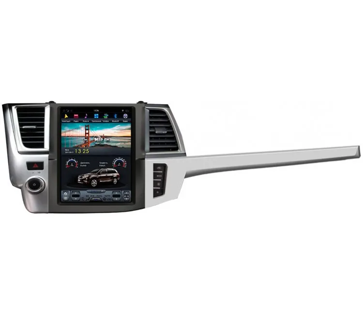 Штатное головное устройство для Тойота Highlander XU50 на OS Android