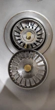 Leach Basket Strainer STOPPER-FILTER Sink Waste-Plug Water-Basin Stainless-Steel Kitchen